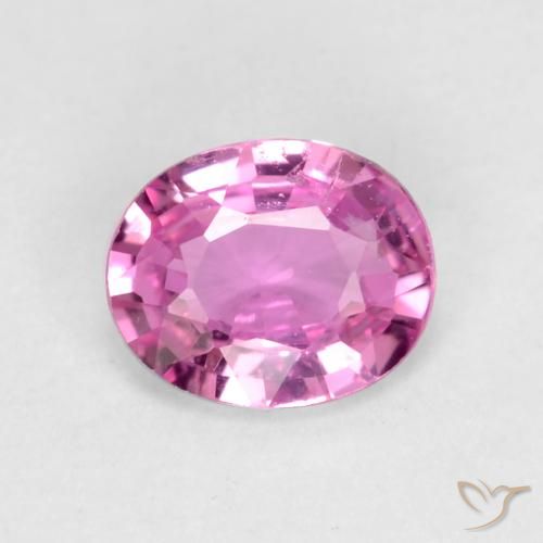 0.43ct 天然 中紫色 蓝宝石, 椭圆形, VS