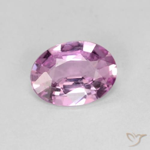 0.71ct 天然 粉紫色 蓝宝石, 椭圆形, VVS-VS