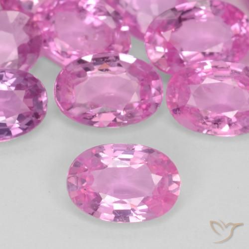 0.50ct 天然 中紫色 蓝宝石, 椭圆形, VVS-VS