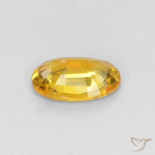 0.62克拉天然蓝宝石，椭圆形，VVS-VS