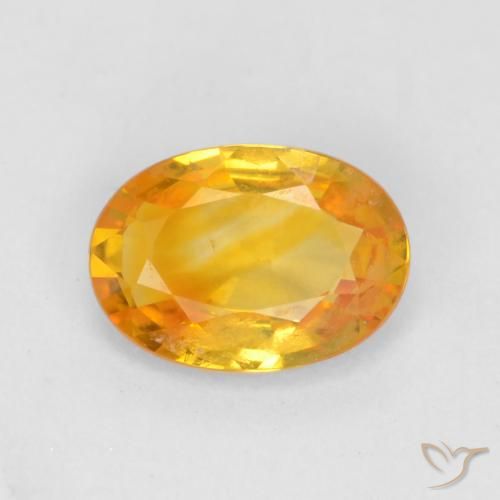 0.70ct 天然 中金 蓝宝石, 椭圆形, VS