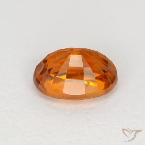 0.72克拉天然蓝宝石，椭圆形，VVS-VS