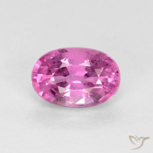 0.62ct 天然 紫粉红 蓝宝石, 椭圆形, VS