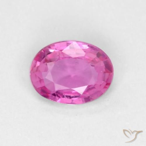 0.32ct 天然 中紫色 蓝宝石, 椭圆形, VS