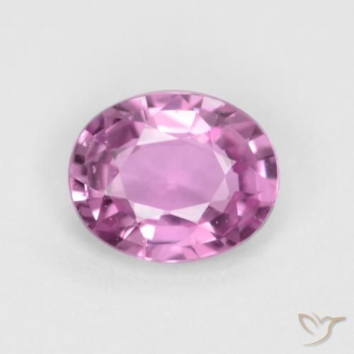 0.41ct 天然 深紫色 蓝宝石, 椭圆形, VVS-VS