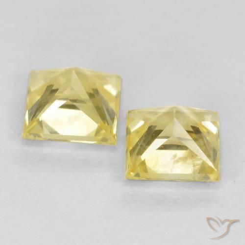 0.75克拉天然蓝宝石，正方形，VS