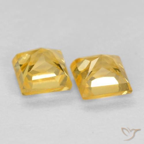 0.54克拉天然蓝宝石，正方形，VS