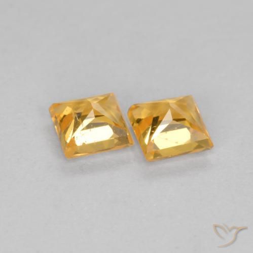 0.51克拉天然蓝宝石，正方形，VS
