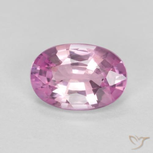 0.43ct 天然 非常浅的葡萄紫 蓝宝石, 椭圆形, VS