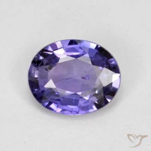 0.47ct 天然 深紫色 蓝宝石, 椭圆形, VS-SI