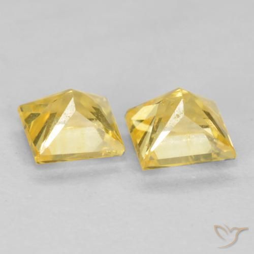 0.65克拉天然蓝宝石，正方形，VS