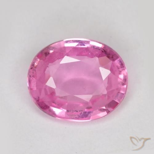 0.70ct 天然 皇家紫粉色 蓝宝石, 椭圆形, VS-SI