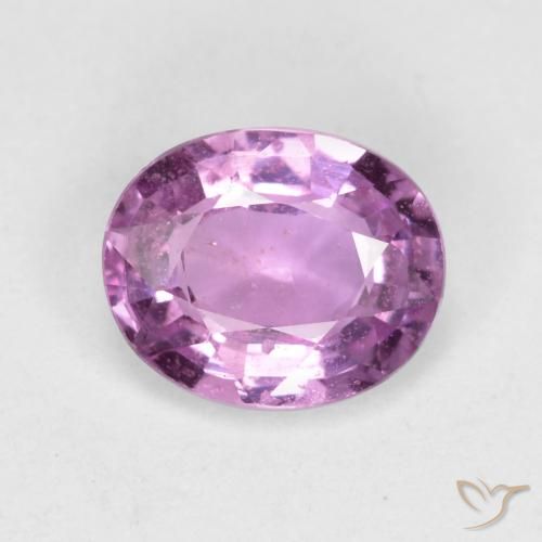 0.71ct 天然 粉紫紫 蓝宝石, 椭圆形, VS-SI