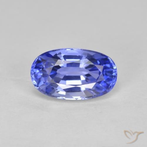 2.36ct 天然 深紫蓝色 蓝宝石, 椭圆形, VVS-VS