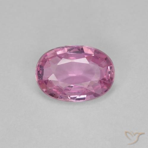 0.73ct 天然 浅紫色 蓝宝石, 椭圆形, VVS