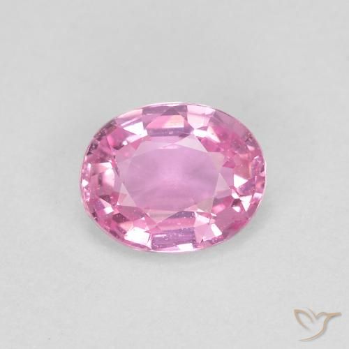 0.41ct 天然 非常浅的皇家紫粉色 蓝宝石, 椭圆形, VVS-VS