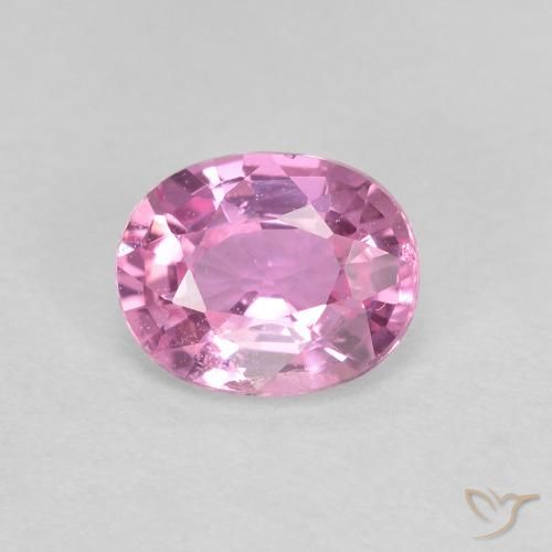 0.44ct 天然 皇家紫粉色 蓝宝石, 椭圆形, VVS-VS