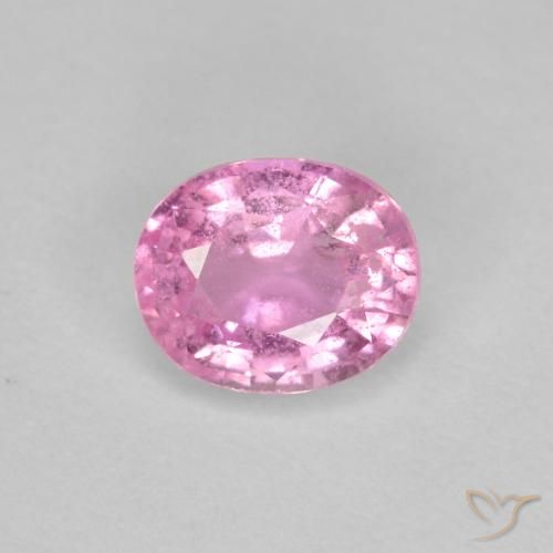 0.51ct 天然 粉紅色 蓝宝石, 椭圆形, VS-SI