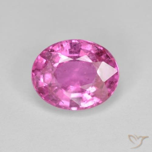 2.70ct 天然 深粉色 蓝宝石, 椭圆形, VS