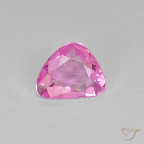 0.81ct 天然 深紫色 蓝宝石, 花式切割, VVS