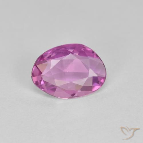 0.89ct 天然 中紫色 蓝宝石, 花式切割, VVS