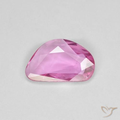 0.90ct 天然 深粉色 蓝宝石, 花式切割, VS