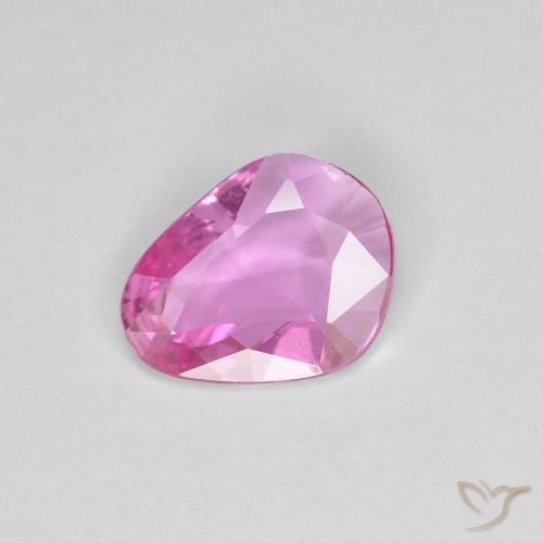 0.91ct 天然 中粉红色 蓝宝石, 花式切割, VVS-VS