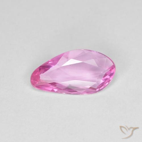 0.78ct 天然 中粉红色 蓝宝石, 花式切割, VVS-VS