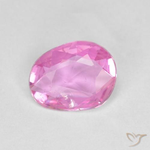 0.64ct 天然 中粉红色 蓝宝石, 花式切割, VS