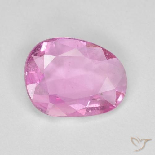 0.81ct 天然 中粉红色 蓝宝石, 花式切割, VS