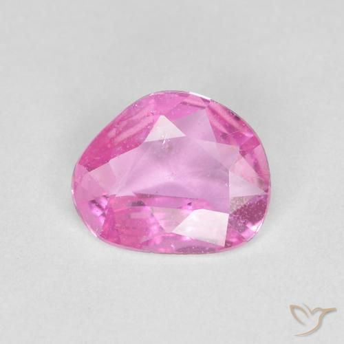 0.63ct 天然 深粉色 蓝宝石, 花式切割, VS