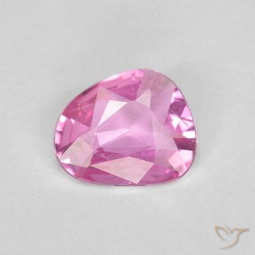 0.57ct 天然 中粉红色 蓝宝石, 花式切割, VS