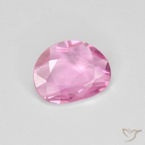 0.67ct 天然 深粉色 蓝宝石, 花式切割, VS