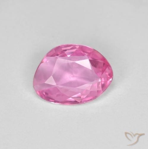 0.80ct 天然 深粉色 蓝宝石, 花式切割, VVS-VS