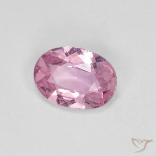 0.75ct 天然 非常浅的粉红色 蓝宝石, 椭圆形, VS