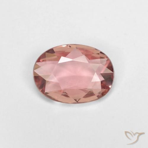 0.61ct 天然 浅粉色 蓝宝石, 椭圆形, VVS-VS
