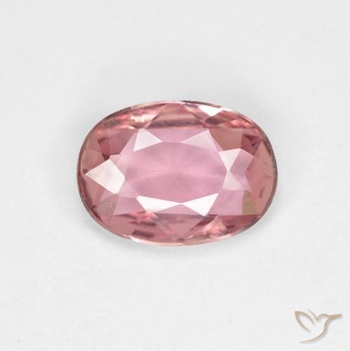 0.83ct 天然 浅粉色 蓝宝石, 椭圆形, VVS-VS