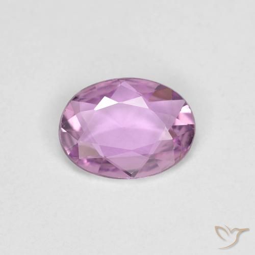 0.51ct 天然 中浅紫色 蓝宝石, 椭圆形, VVS-VS