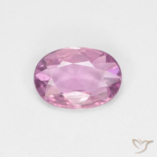 0.63ct 天然 紫粉红 蓝宝石, 椭圆形, VS