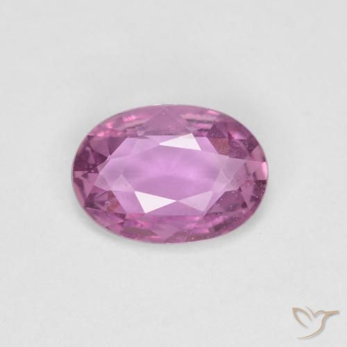 0.71ct 天然 浅紫色 蓝宝石, 椭圆形, VS