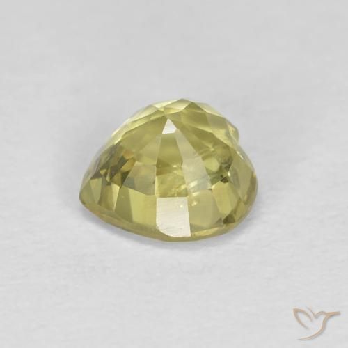 0.54克拉天然蓝宝石，心形，VS