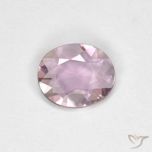 0.46ct 天然 粉紫色 蓝宝石, 椭圆形, VVS