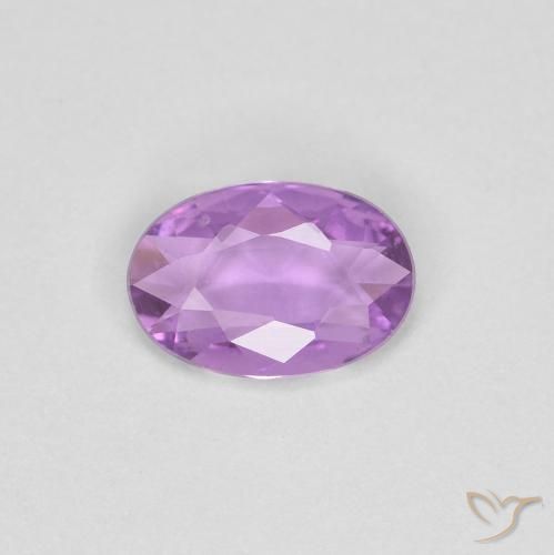 0.35ct 天然 中紫色 蓝宝石, 椭圆形, VS