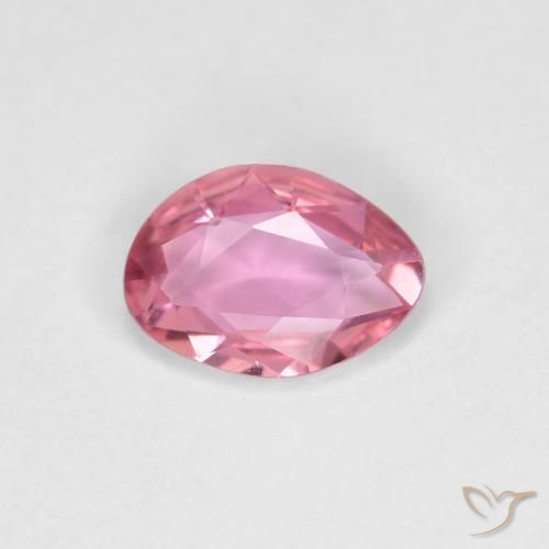 0.65ct 天然 艳粉色 蓝宝石, 花式切割, VVS