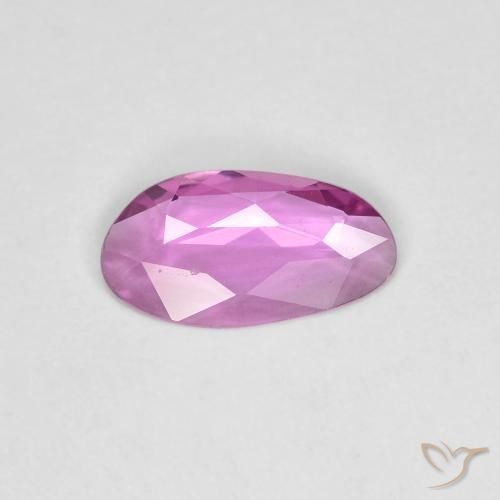 0.69ct 天然 粉紫色 蓝宝石, 花式切割, VVS
