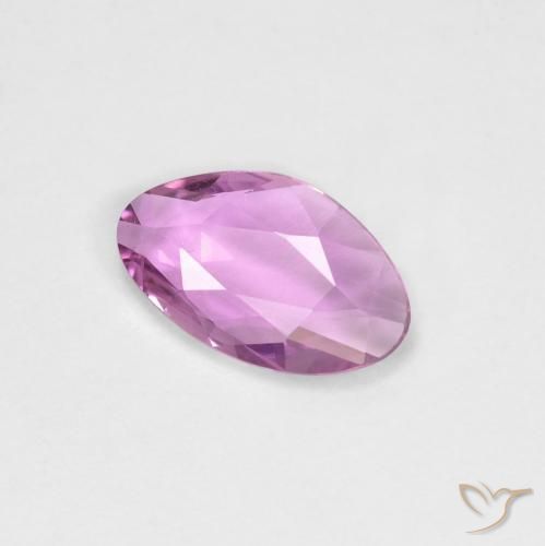 0.68ct 天然 深粉紫 蓝宝石, 花式切割, VVS