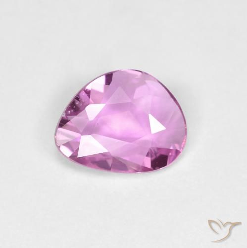 0.66ct 天然 粉紫色 蓝宝石, 花式切割, VS