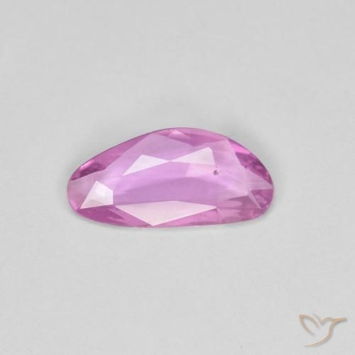 0.62ct 天然 深粉紫 蓝宝石, 花式切割, VS