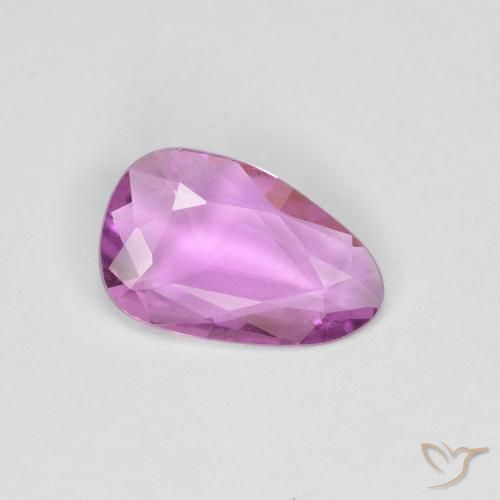 0.72ct 天然 粉紫色 蓝宝石, 花式切割, VS