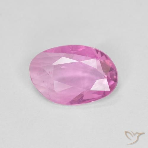 0.64ct 天然 中粉红色 蓝宝石, 花式切割, VS